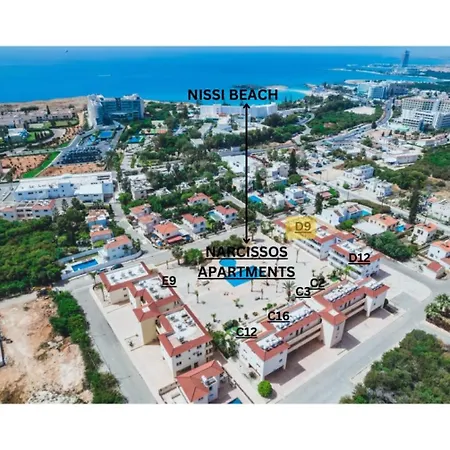 Apartmán Narcissos 'nissi Beach' D12